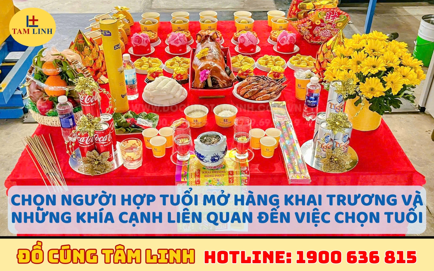 chọn tuổi mở hàng khai trương