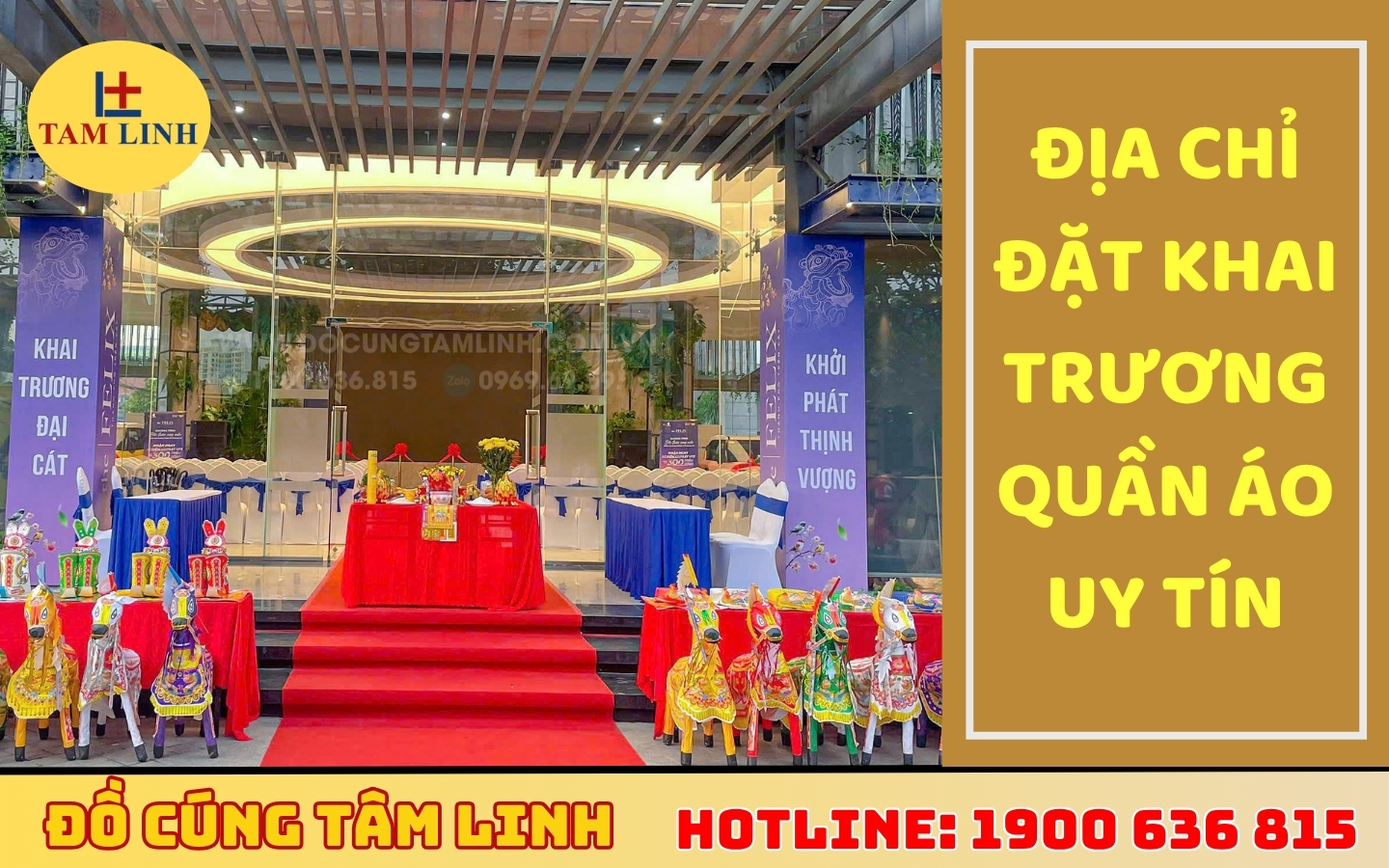 cúng khai trương cửa hàng quần áo