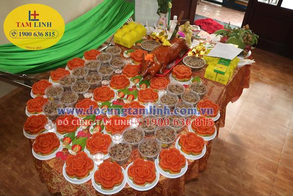 cúng đầy tháng cho con trai