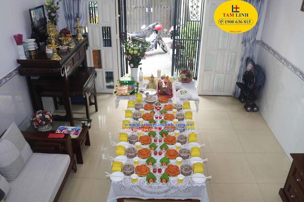 cúng đầy tháng cho bé trai ở miền bắc