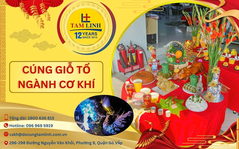 cúng giỗ tổ ngành cơ khí