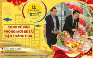 Cúng về văn phòng mới