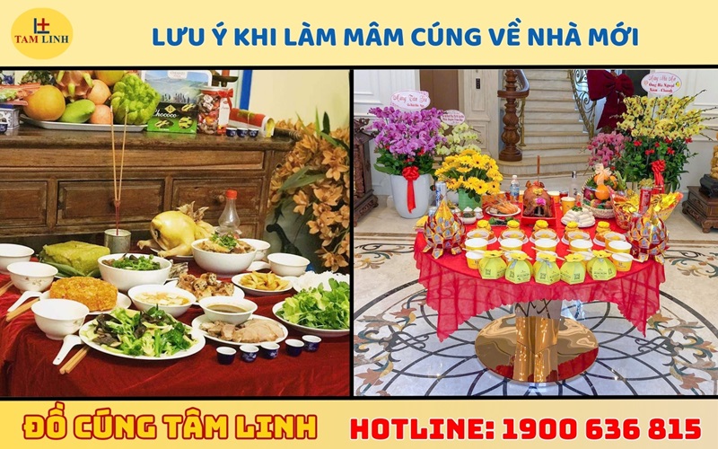 Lưu ý khi cúng về nhà mới để mang lại may mắn