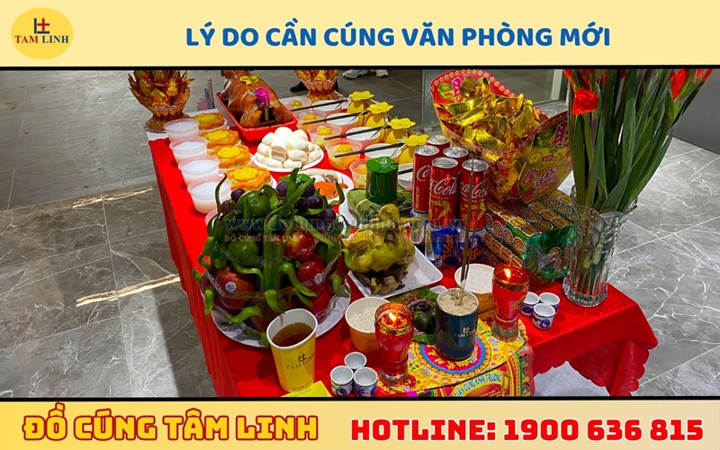 lý do cần cúng văn phòng mới
