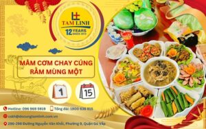 mam com chay cung ram mung mot