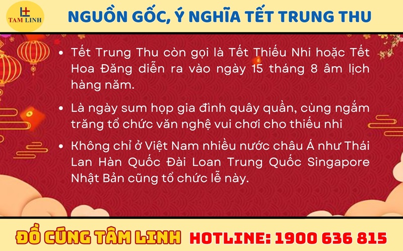 Nguồn gốc, ý nghĩa Tết Trung Thu tại Việt Nam