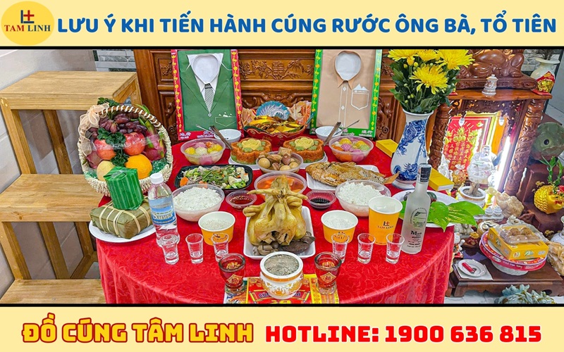 Những lưu ý khi tiến hành cúng rước ông bà, tổ tiên trong ngày 30 Tết