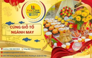 cúng giỗ tổ ngành may