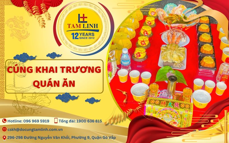 Cúng khai trương quán ăn