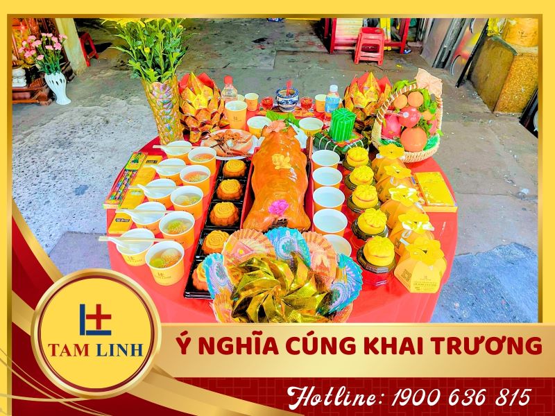 Ý nghĩa cúng khai trương cửa hàng