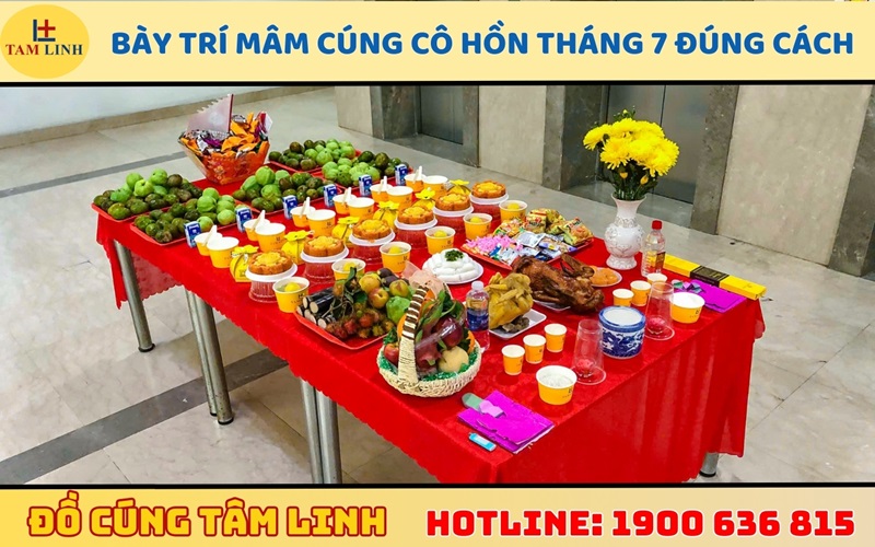 Cách thực hiện nghi lễ cúng cô hồn tháng 7 âm lịch