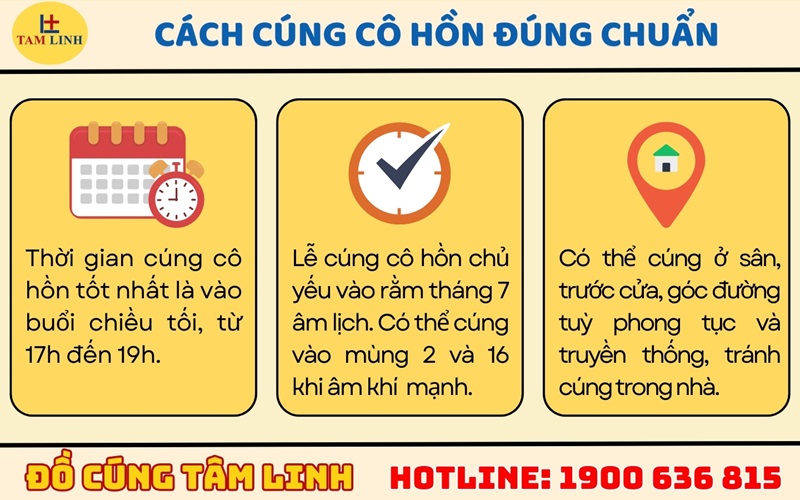 cách cúng cô hồn đúng chuẩn