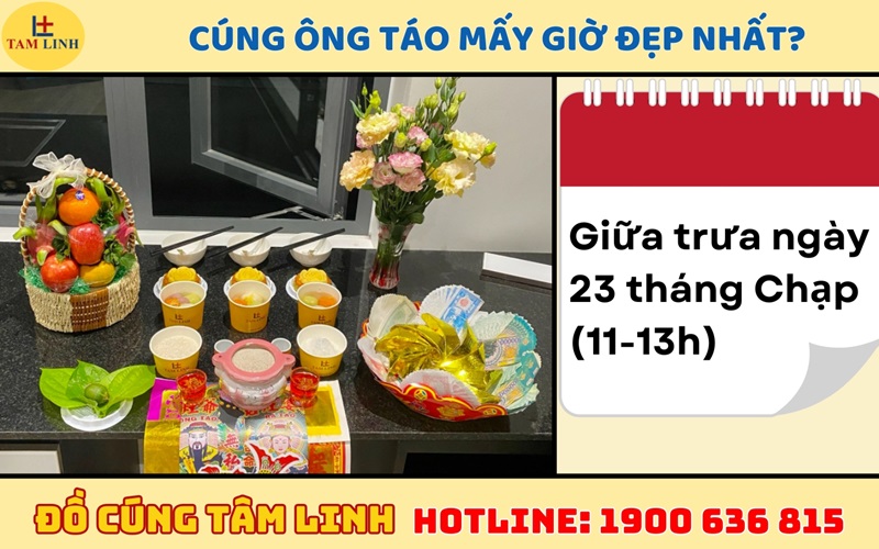 Cúng ông táo mấy giờ đẹp nhất