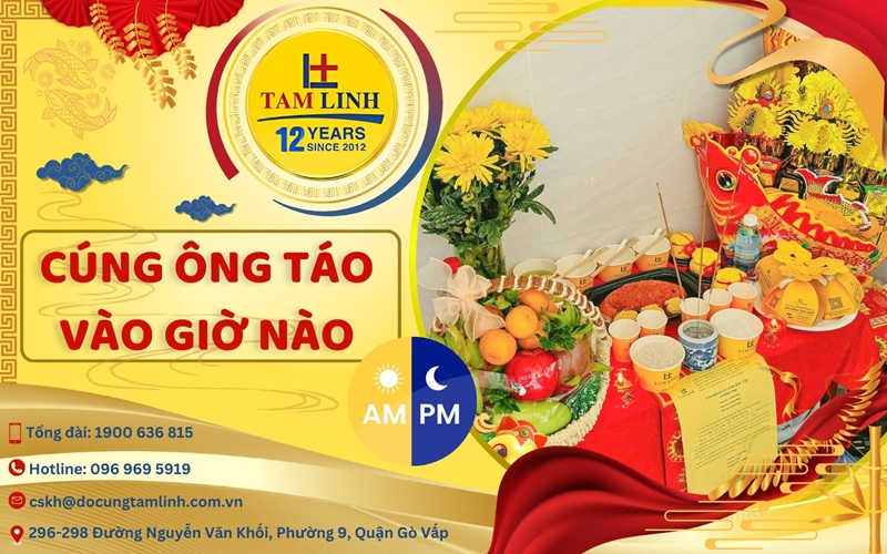 Cúng ông táo giờ nào