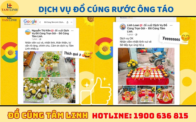 Đồ Cúng Tâm Linh - cung cấp dịch vụ đồ cúng rước ông Táo