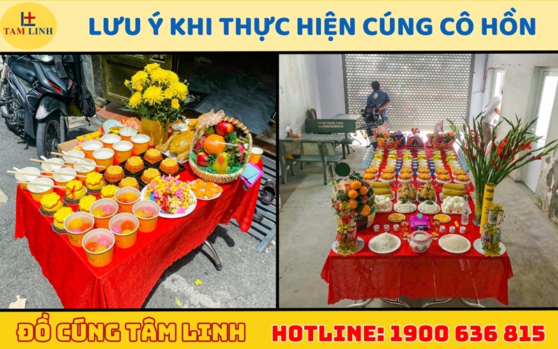 Lưu ý cúng cô hồn rằm tháng 7 theo chuẩn tâm linh