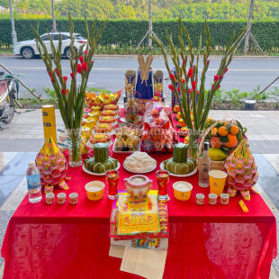 Alternative view of Mâm Cúng Khai Trương - Thịnh Soạn KTTS1