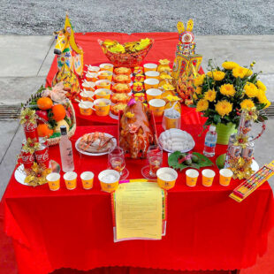 Mâm Cúng Động Thổ Thịnh Vượng CDT-TV