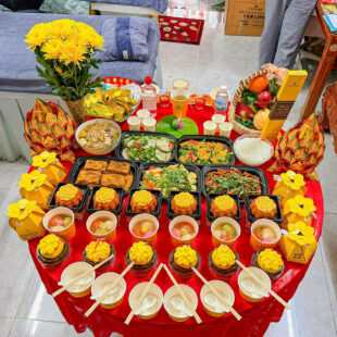 Mâm Cúng Rằm - Mùng Một RAM-M1