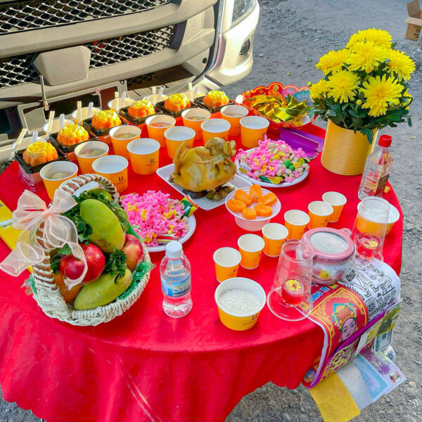 Mâm Cúng Xe Phương Án 1 CUNGXE-01 - Hình ảnh 4