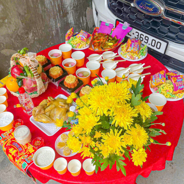 Mâm Cúng Xe Phương Án 1 CUNGXE-01 - Hình ảnh 2