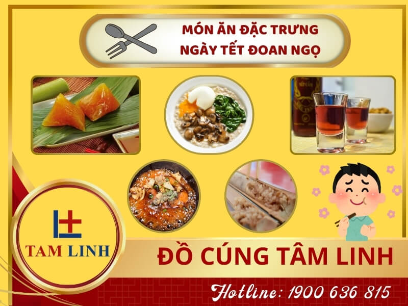 Món ăn đặc trưng ngày Tết Đoan Ngọ