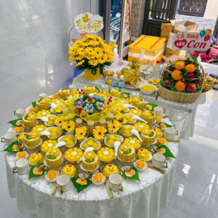 Alternative view of Mâm Cúng Đầy Tháng Bé Gái Premium DTBG-PRE