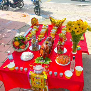 Mâm Cúng Tất Niên Thịnh Soạn 1 TN-TS1