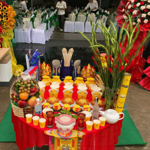 Mâm Cúng Về Văn Phòng Mới Thịnh Soạn (Chay) VPMC-TS0