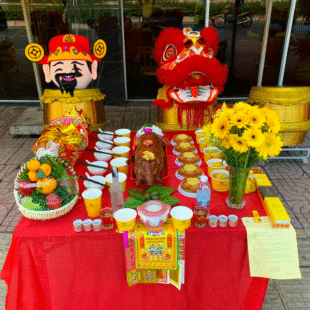 Alternative view of Mâm Cúng Về Văn Phòng Mới Hồng Phát VPM-HP