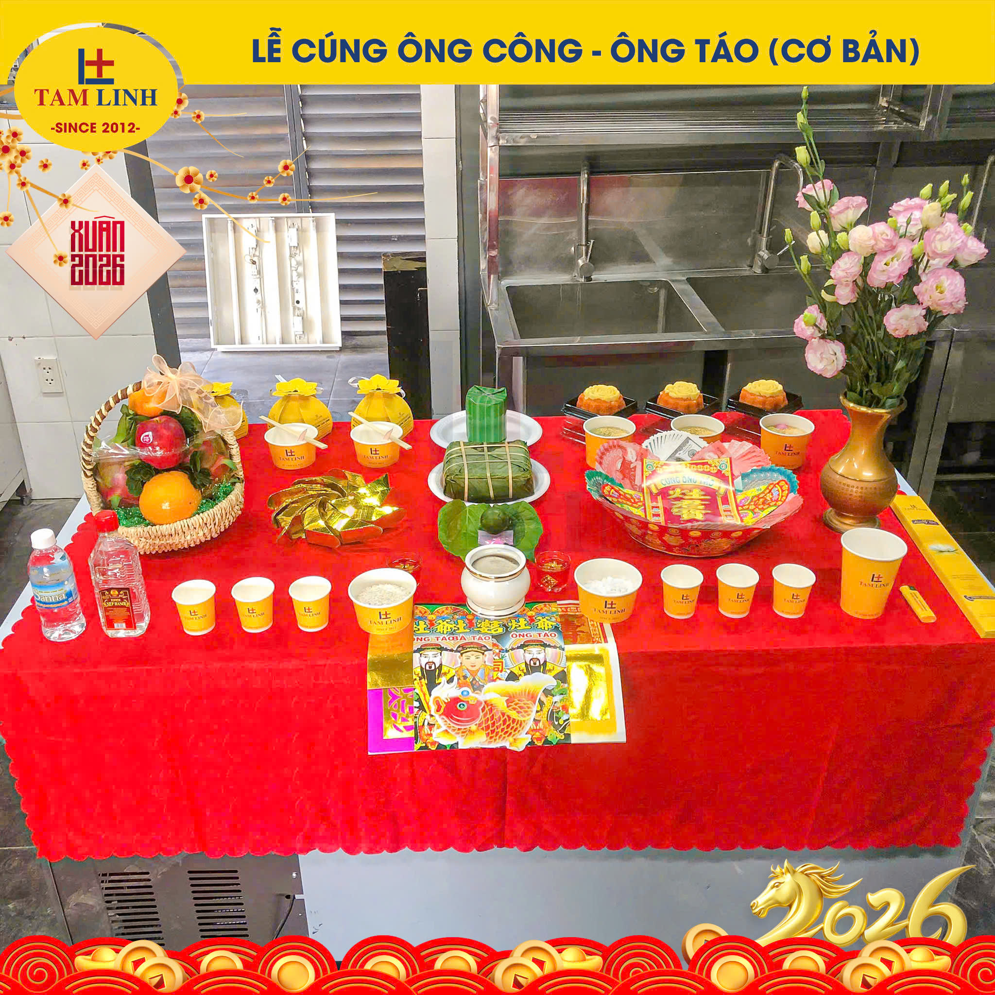 Mâm Cúng Ông Táo - Chay OTAOC-00 - Ảnh 2