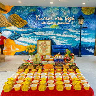 Mâm Cúng Khai Trương Chay - Thịnh Soạn KTCTS0