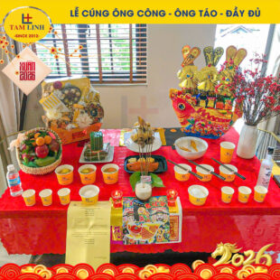 Mâm Cúng Ông Táo Đầy Đủ (1) OTAO-DD01