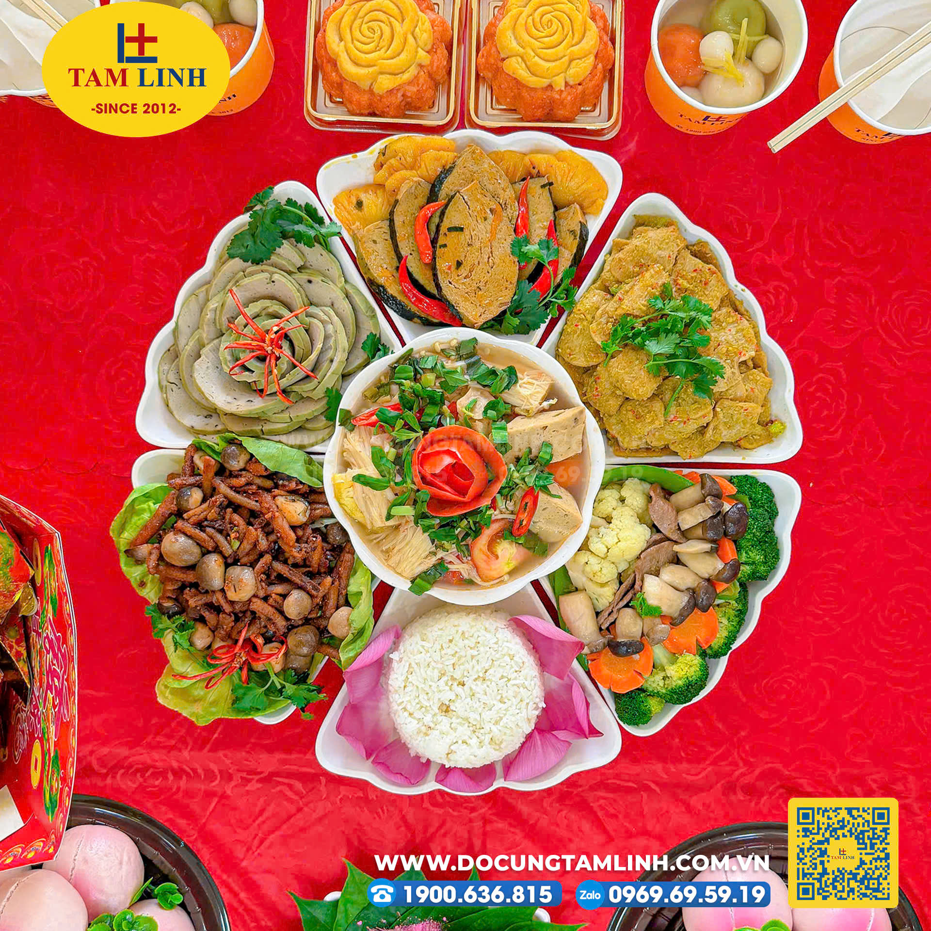 Mâm Cúng Rằm Tháng 7 - Đầy Đủ - RAM-T7 - Ảnh 6
