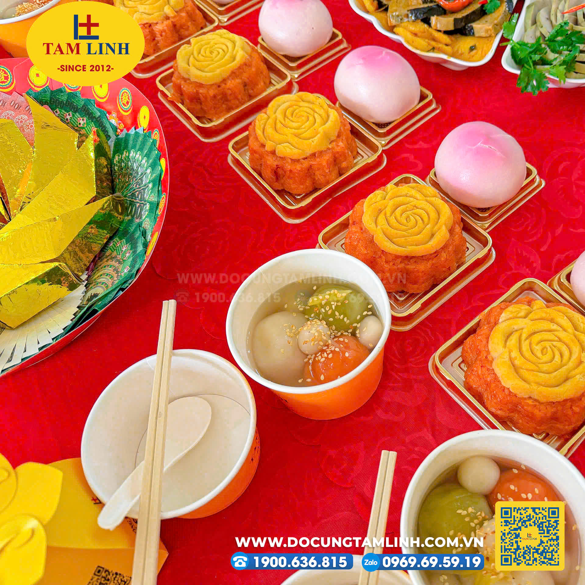 Mâm Cúng Rằm Tháng 7 - Đầy Đủ - RAM-T7 - Ảnh 3