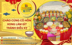 cháo cúng cô hồn xong làm gì