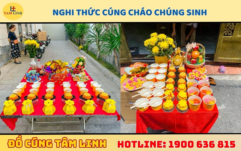 Nghi thức cúng cháo chúng sinh đúng phong tục