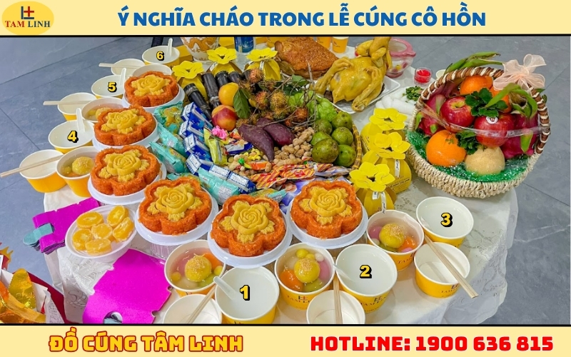 cháo cúng cô hồn xong phải làm gì