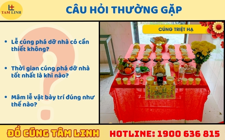 Câu hỏi thường gặp - cúng tháo dỡ nhà
