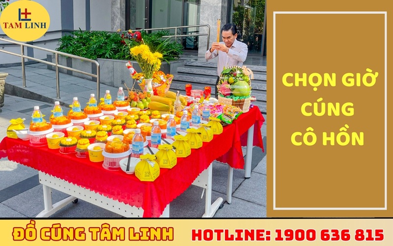 Chọn giờ nào để cúng cô hồn