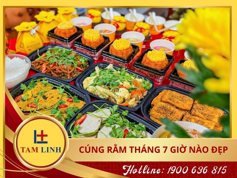 Chọn giờ nào tốt nhất để cúng rằm tháng 7 năm 2025?