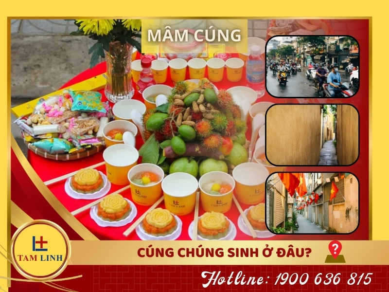 Cúng chúng sinh ở đâu?
