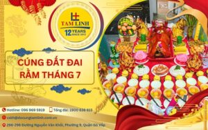 cúng đất đai rằm tháng 7
