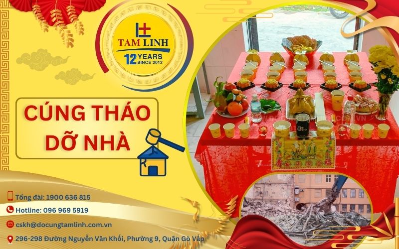 cúng tháo dỡ nhà
