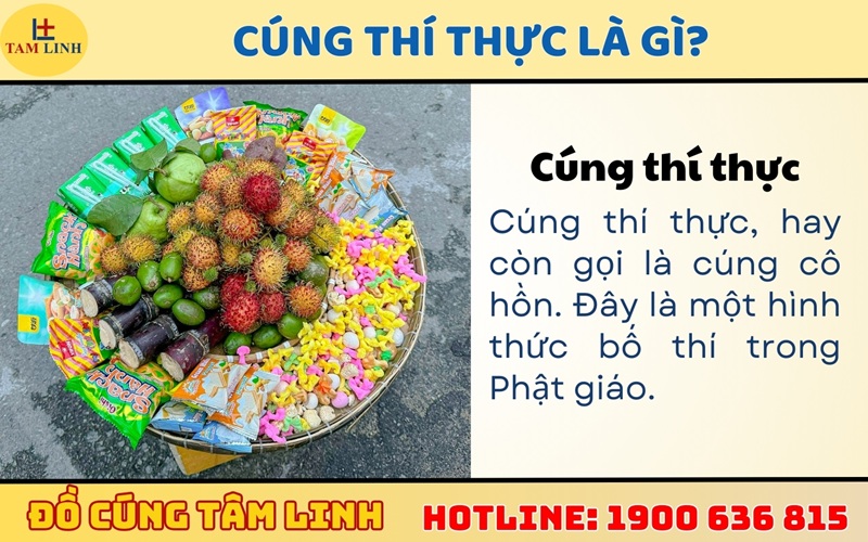 Cúng thí thực là gì?