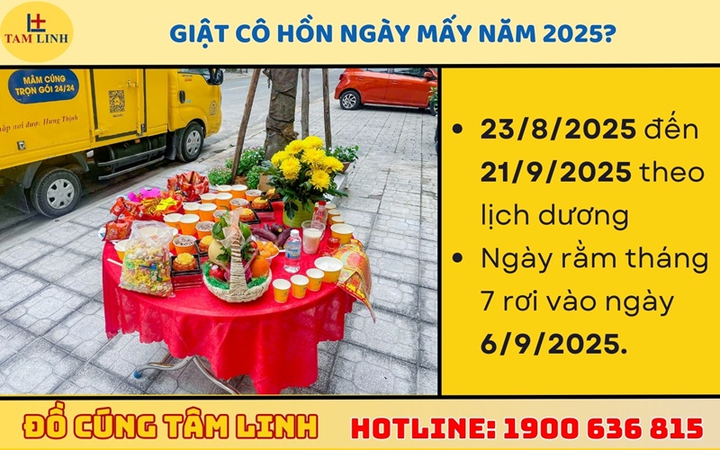 Giật cô hồn ngày mấy năm 2025?
