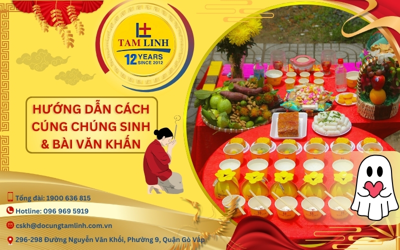 Hướng dẫn cách cúng chúng sinh & bài văn khấn