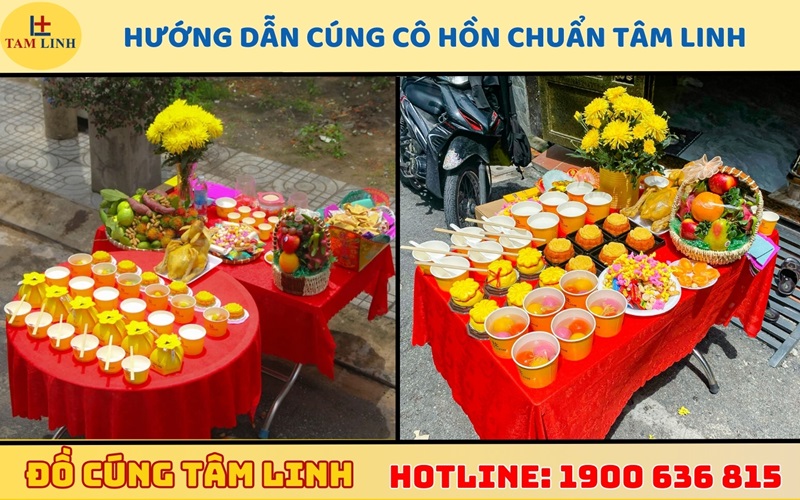 Hướng dẫn cúng cô hồn chuẩn tâm linh