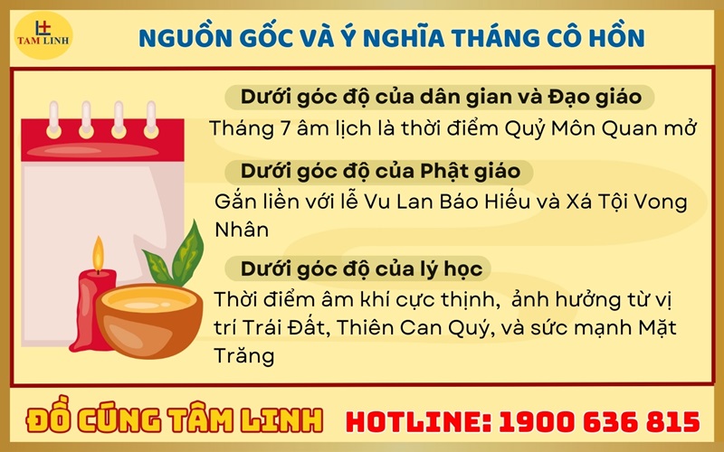 Nguồn gốc tháng cô hồn và ý nghĩa trong văn hóa Việt Nam