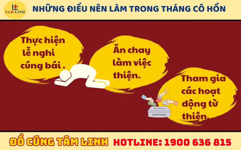 Những điều nên làm trong tháng cô hồn